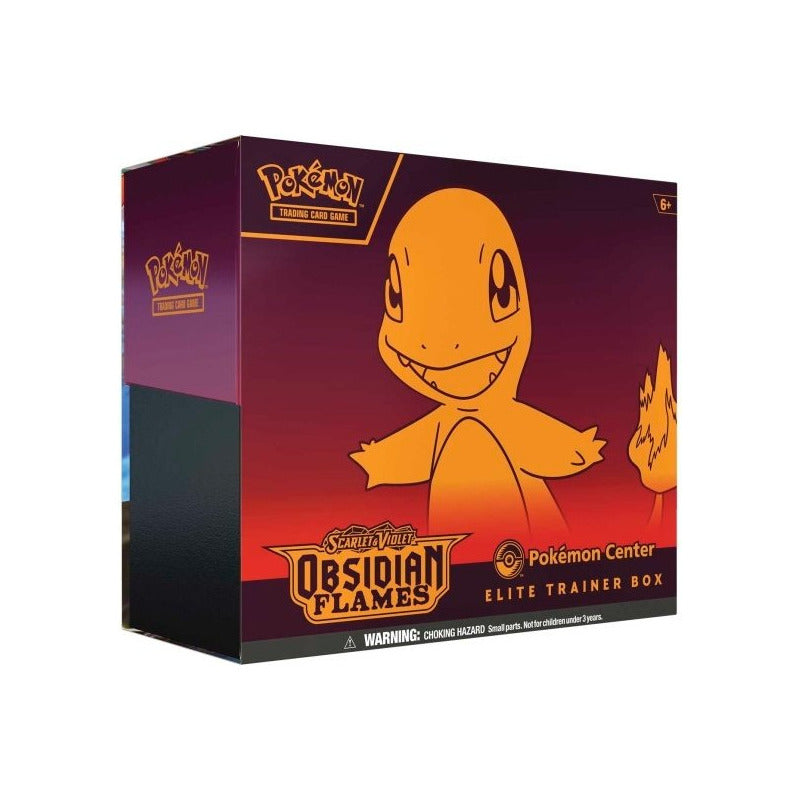 Pokemon Center TCG - Obsidian Flames - Elite Trainer Box Etb - Inglés