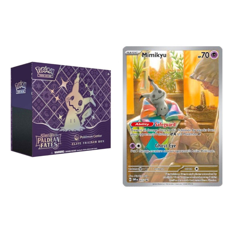 Pokémon Tcg Paldean Fates Elite Trainer Box Etb Ingles