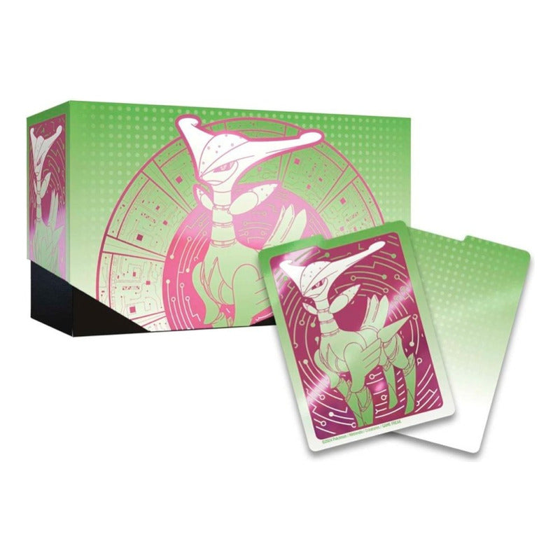 Pokemon Center TCG - Temporal Forces - Iron Leaves - Elite Trainer Box Etb - Inglés