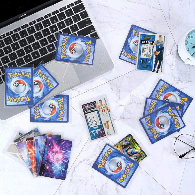 Pack De 300 Card Sleeves Micas Tcg Pokemon Mtg Yugioh
