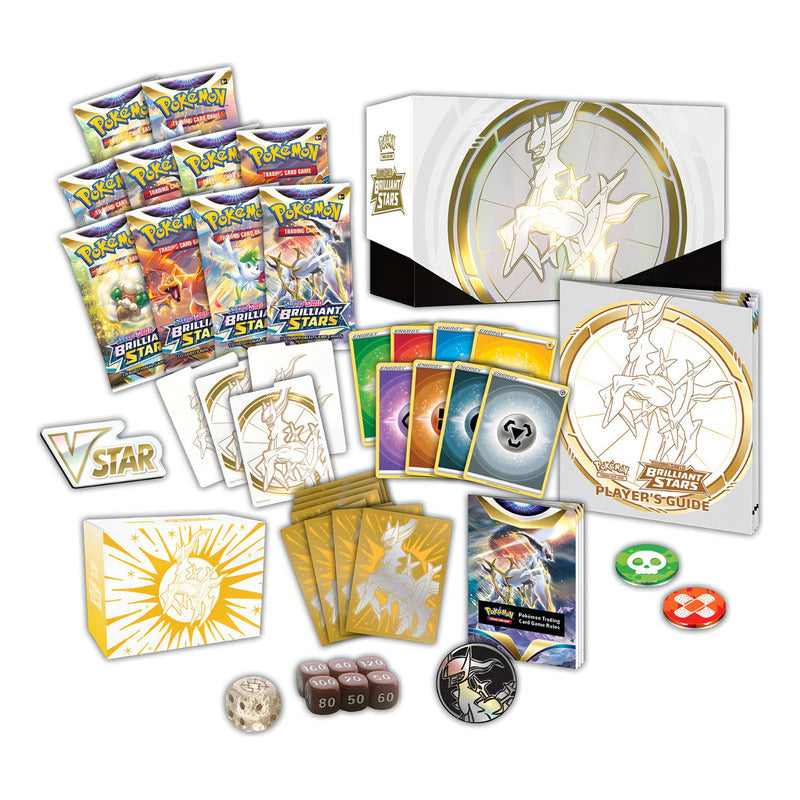 Pokemon Center TCG - Brilliant Star - Elite Trainer Box Etb - Inglés