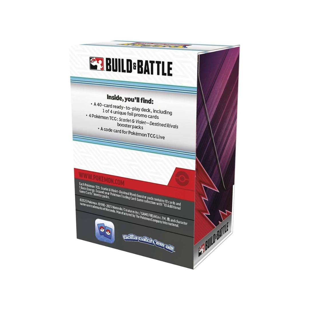 Pokemon TCG Destined Rivals Case Build and Battle - Inglés