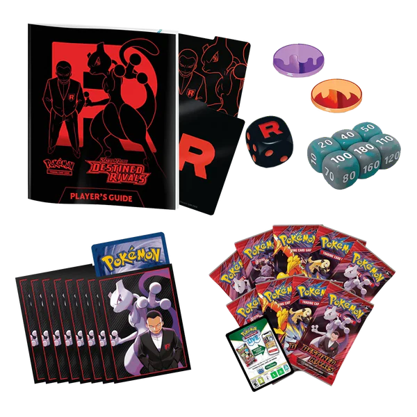 Pokemon TCG - Destined Rivals - Elite Trainer Box Etb - Español