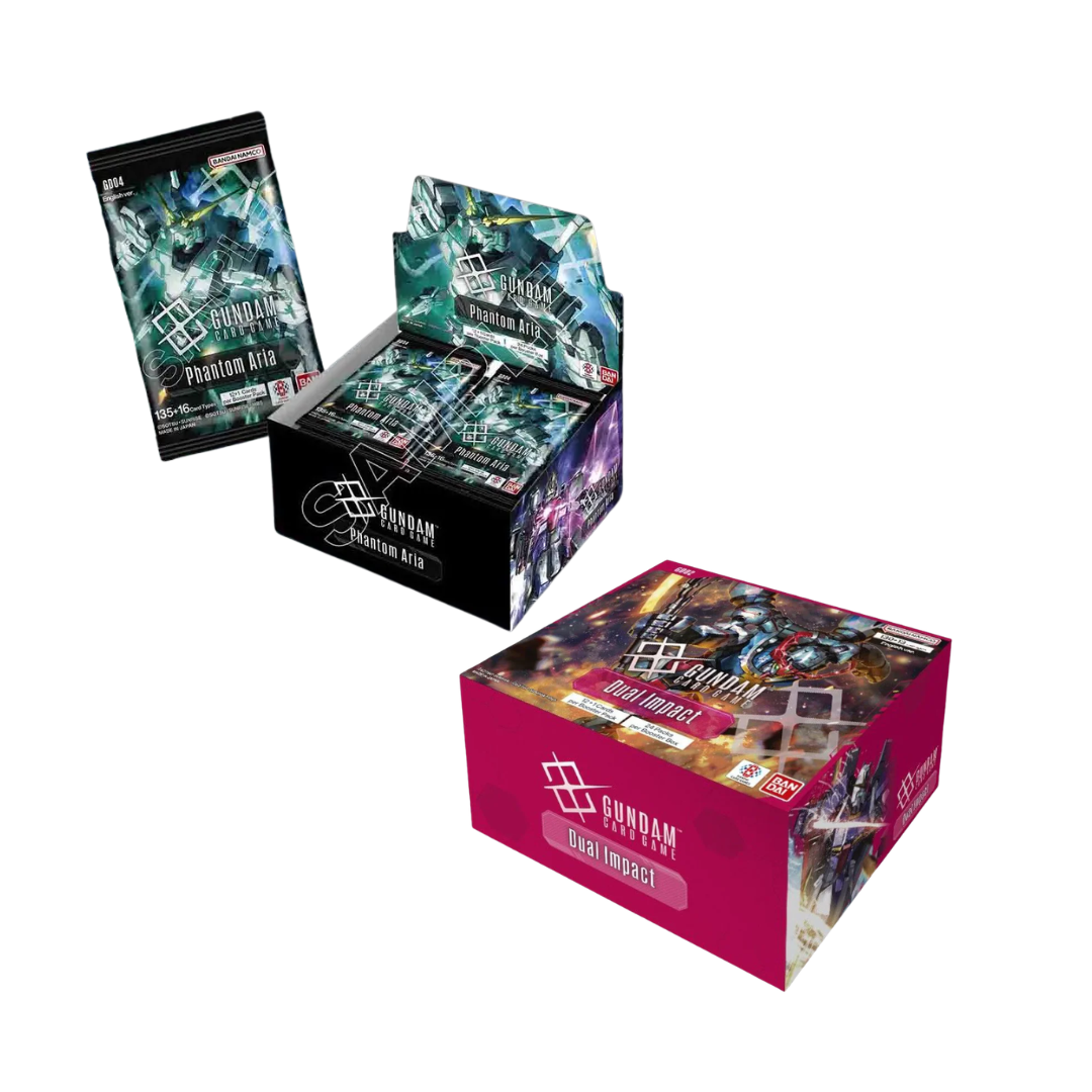 COMBO Gundam GD02 Dual Impact + GD04 Phantom Aria