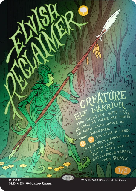 MTG Secret Lair - Garden Buds Rainbow Foil