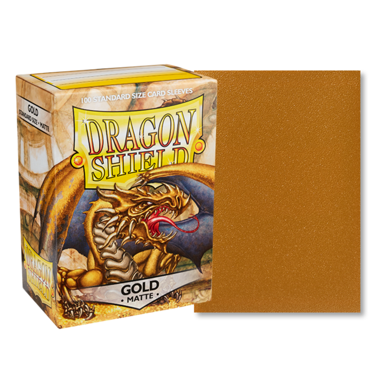 Mica Standard Matte - Dragon Shield - Gold