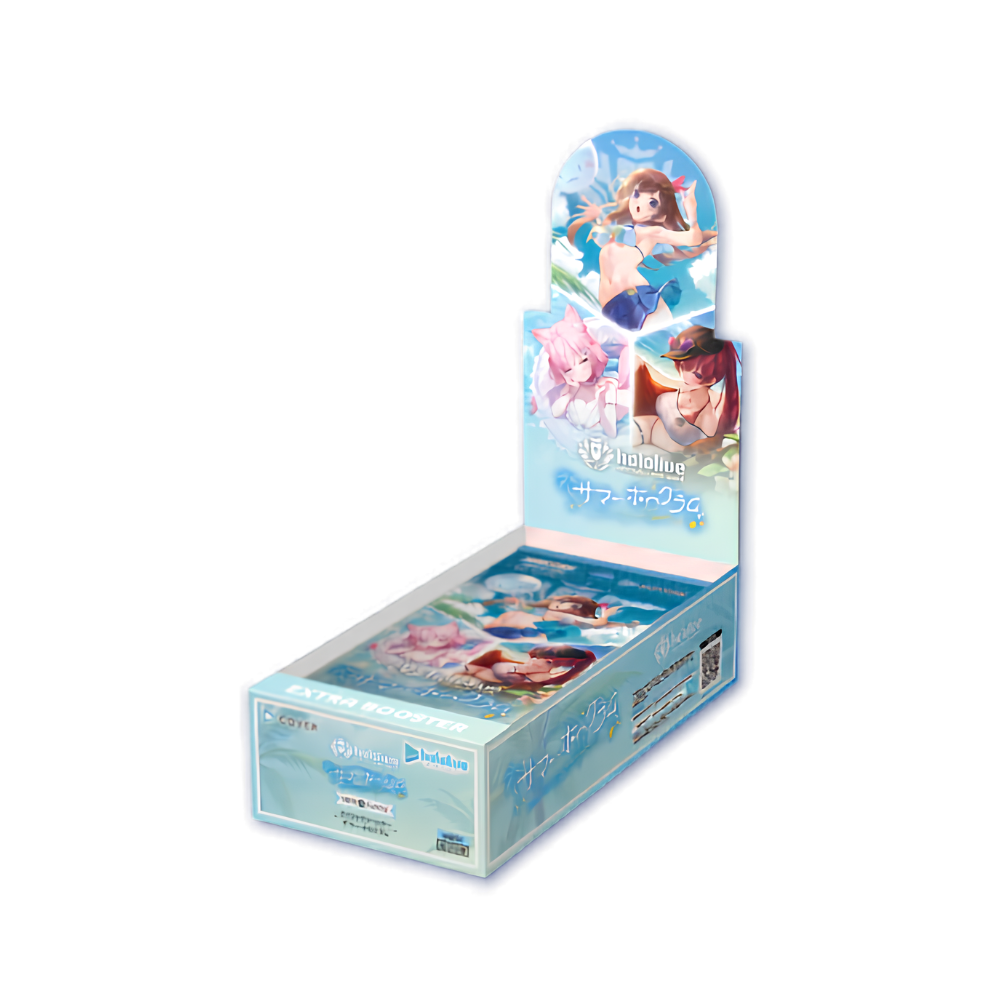 (APARTADO) Hololive TCG - Summer Hologram - Extra Booster Box - Inglés (LEER DESCRIPCIÓN)