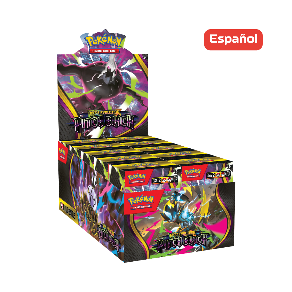 Pokémon TCG - Pitch Black - Display Build & Battle - Español