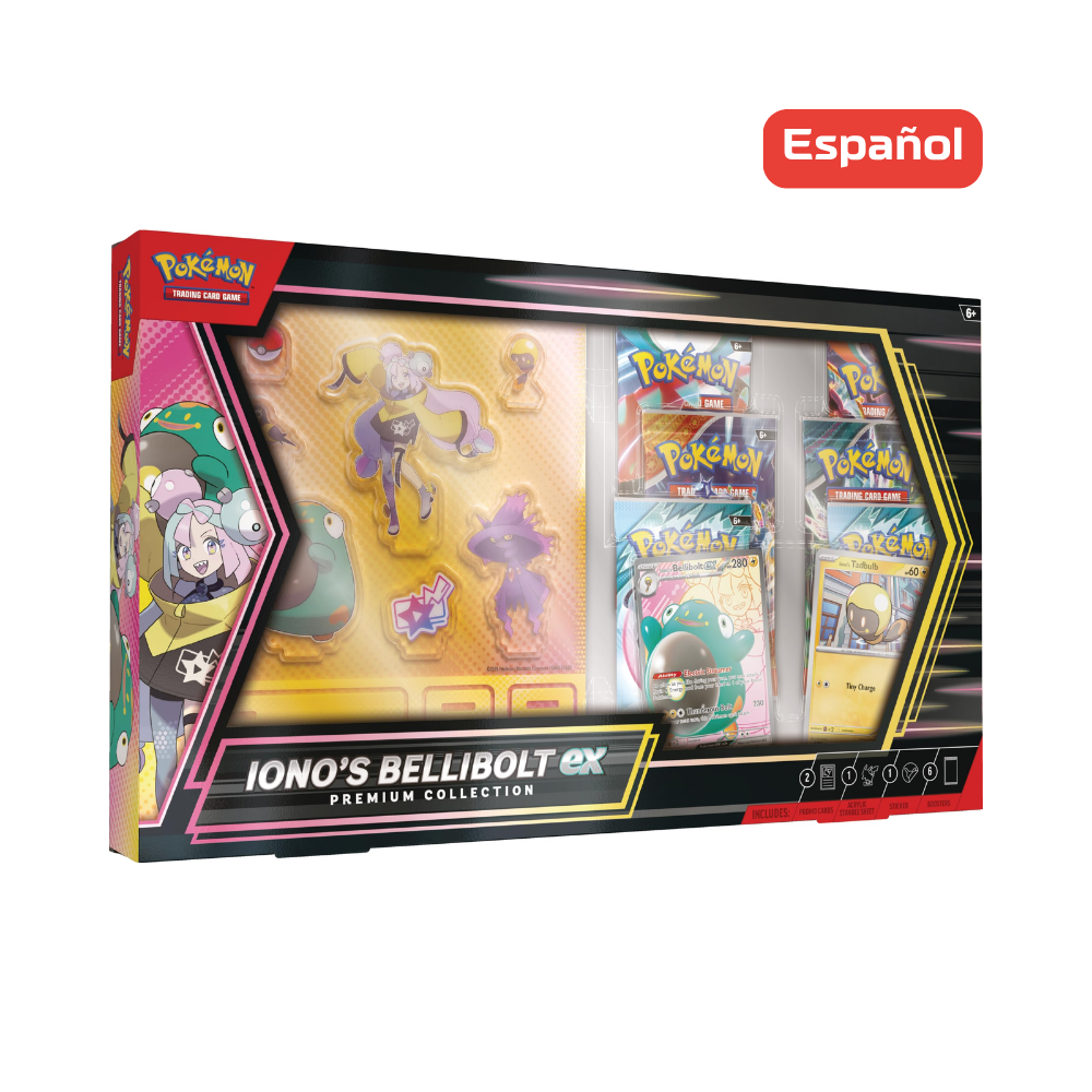 Pokémon TCG - Iono's Bellibolt EX - Premium Collection - Español