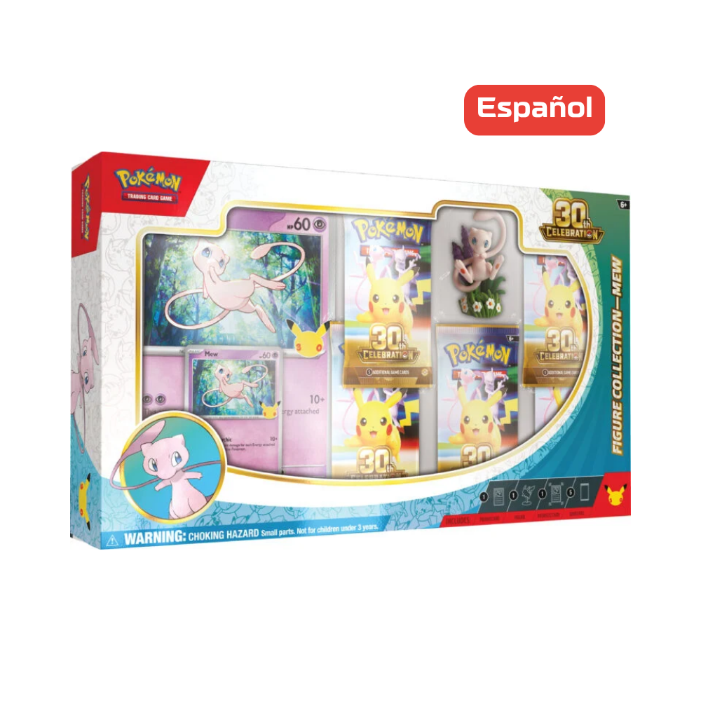 (PREVENTA) Pokémon TCG - 30th Celebration - Figure Collection - Mew - Español (LIMITADO A 2 - LEER DESCRIPCIÓN)