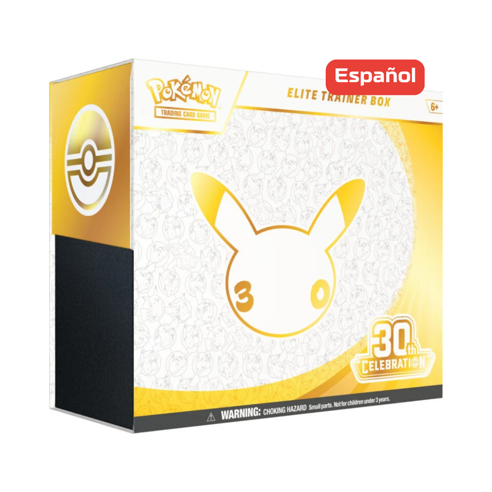 (PREVENTA) Pokémon TCG - 30th Celebration - Elite Trainer Box - Español (LIMITADO A 1 - LEER DESCRIPCIÓN)