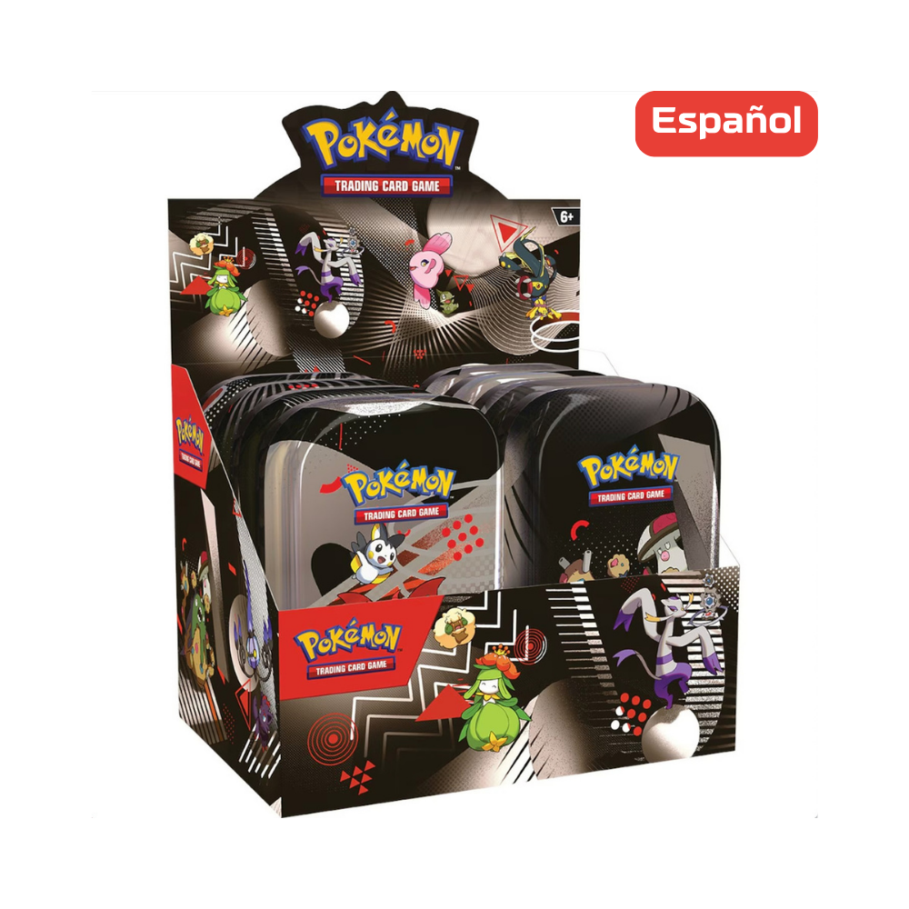 Pokemon TCG - Mini Tin Display - Black Bolt/White Flare - Español