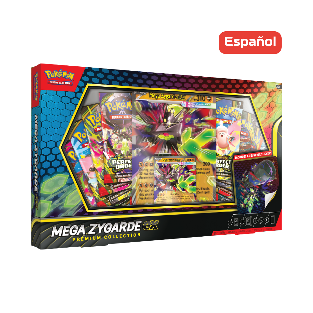 Pokémon TCG - Mega Zygarde ex - Premium Collection - Español