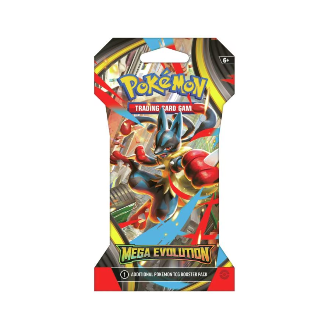 (VENTA ANTICIPADA) Pokémon TCG: Mega Evolution - Sleeved Booster Aleatorio (PAGO COMPLETO - LEER DESCRIPCION)