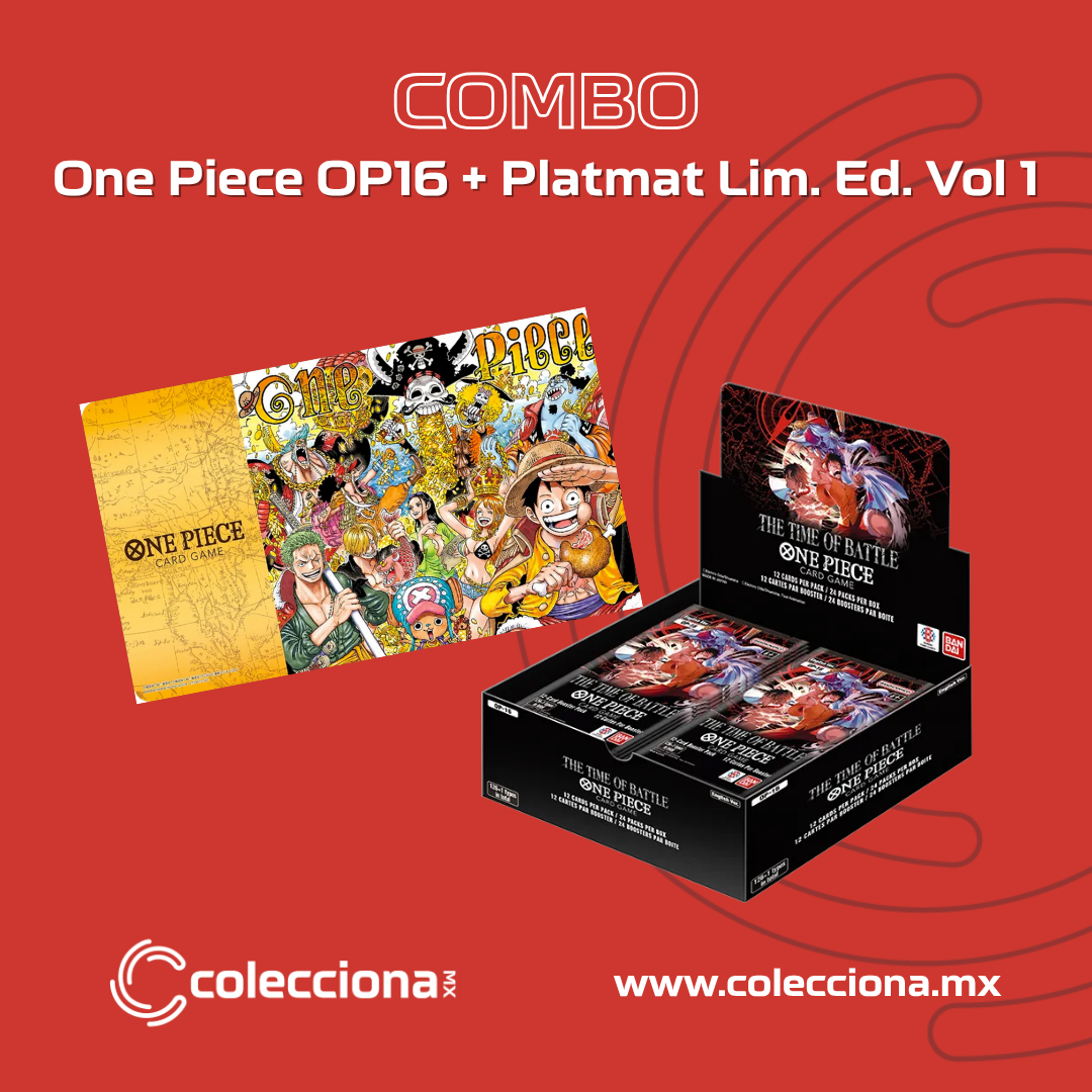 (COMBO) One Piece TCG - The Time of Battle (OP16) + Playmat Lim. Ed. Vol 1