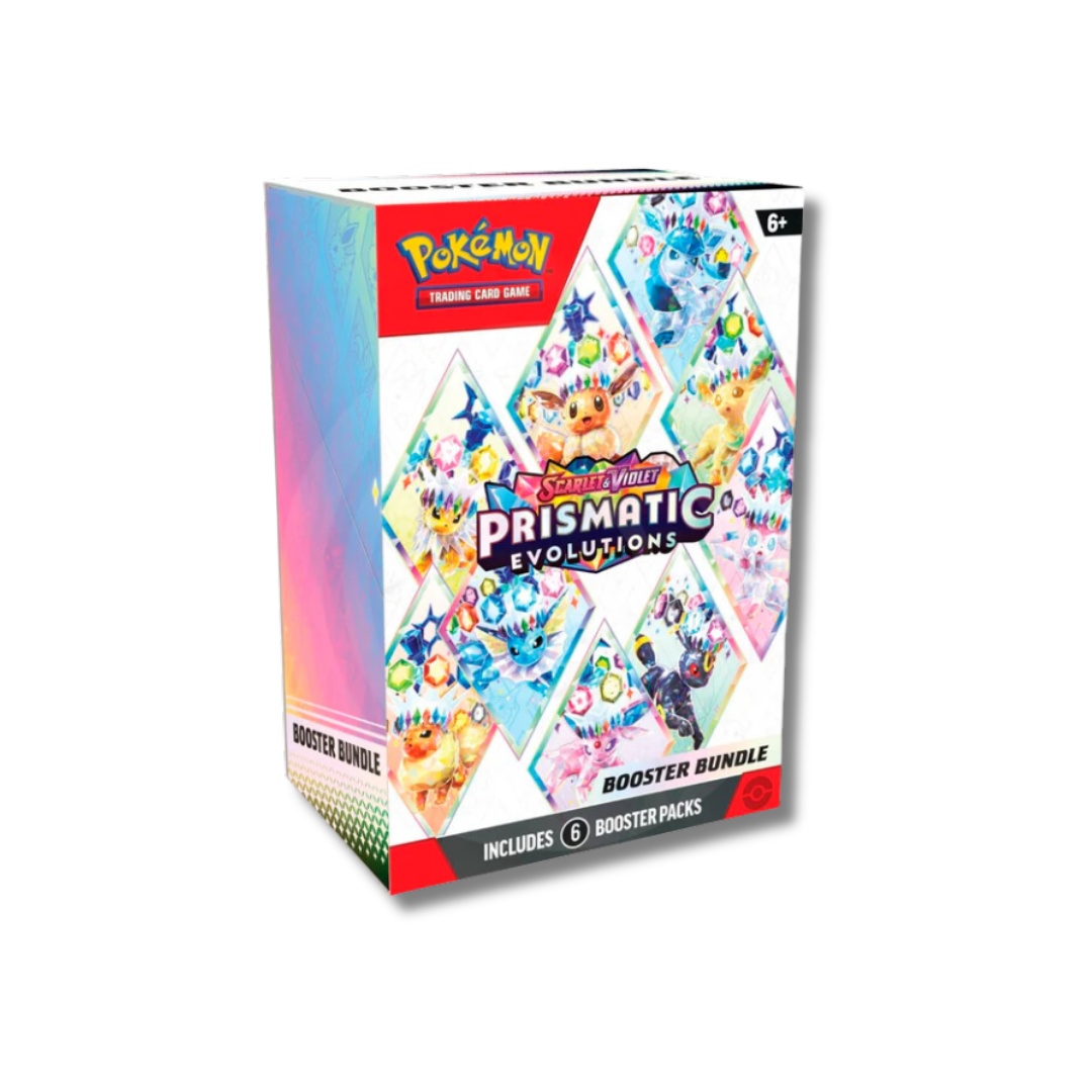 Pokemon TCG Prismatic Evolutions Bundle Ingles