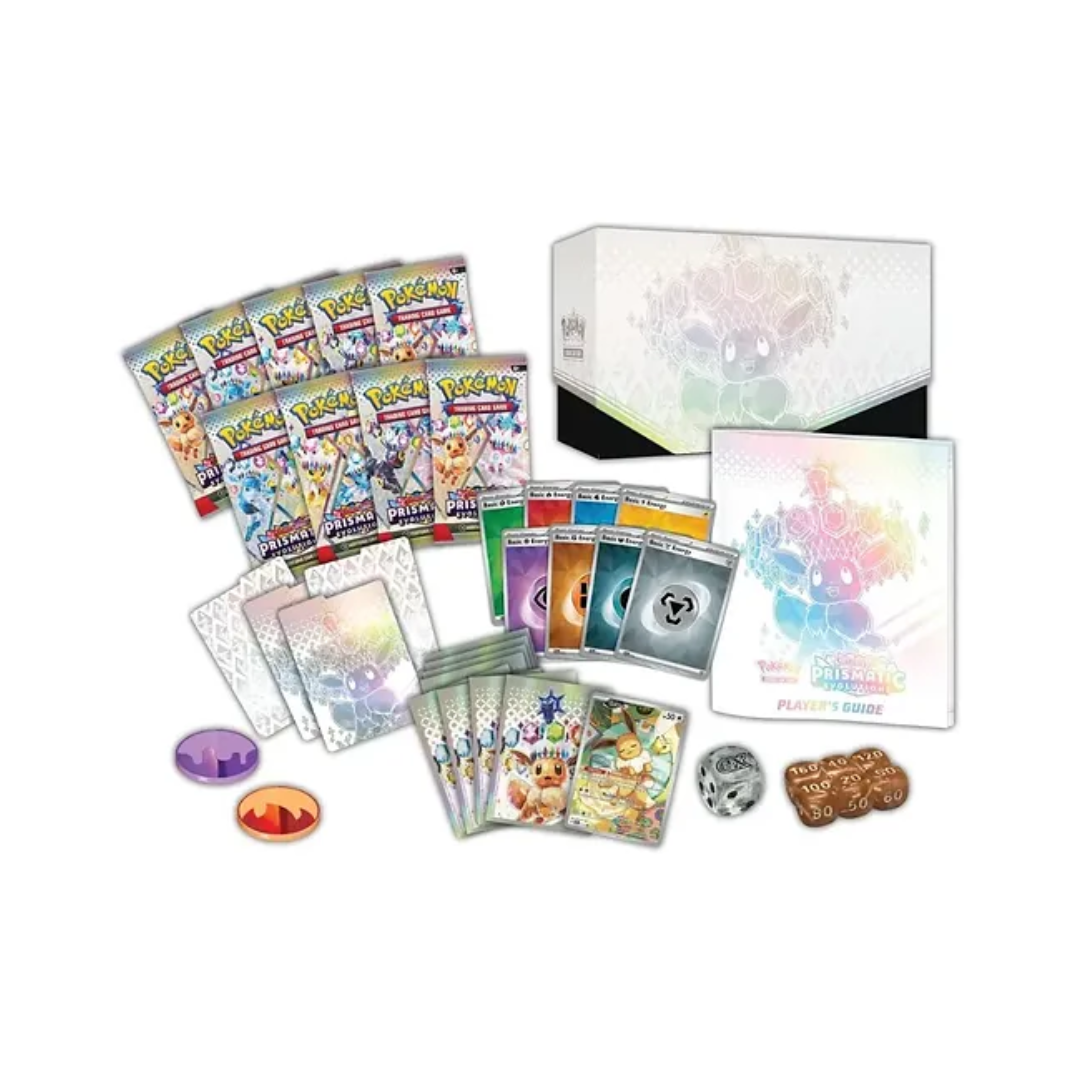 Pokemon Tcg Prismatic Evolutions Elite Trainer Box Ingles