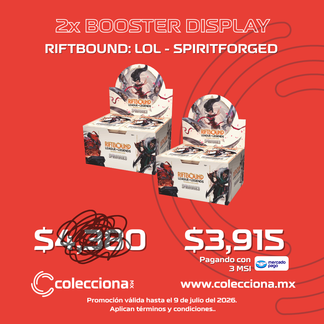 Combo 2X - Riftbound: League of Legends - Spiritforged - Booster Display - Inglés
