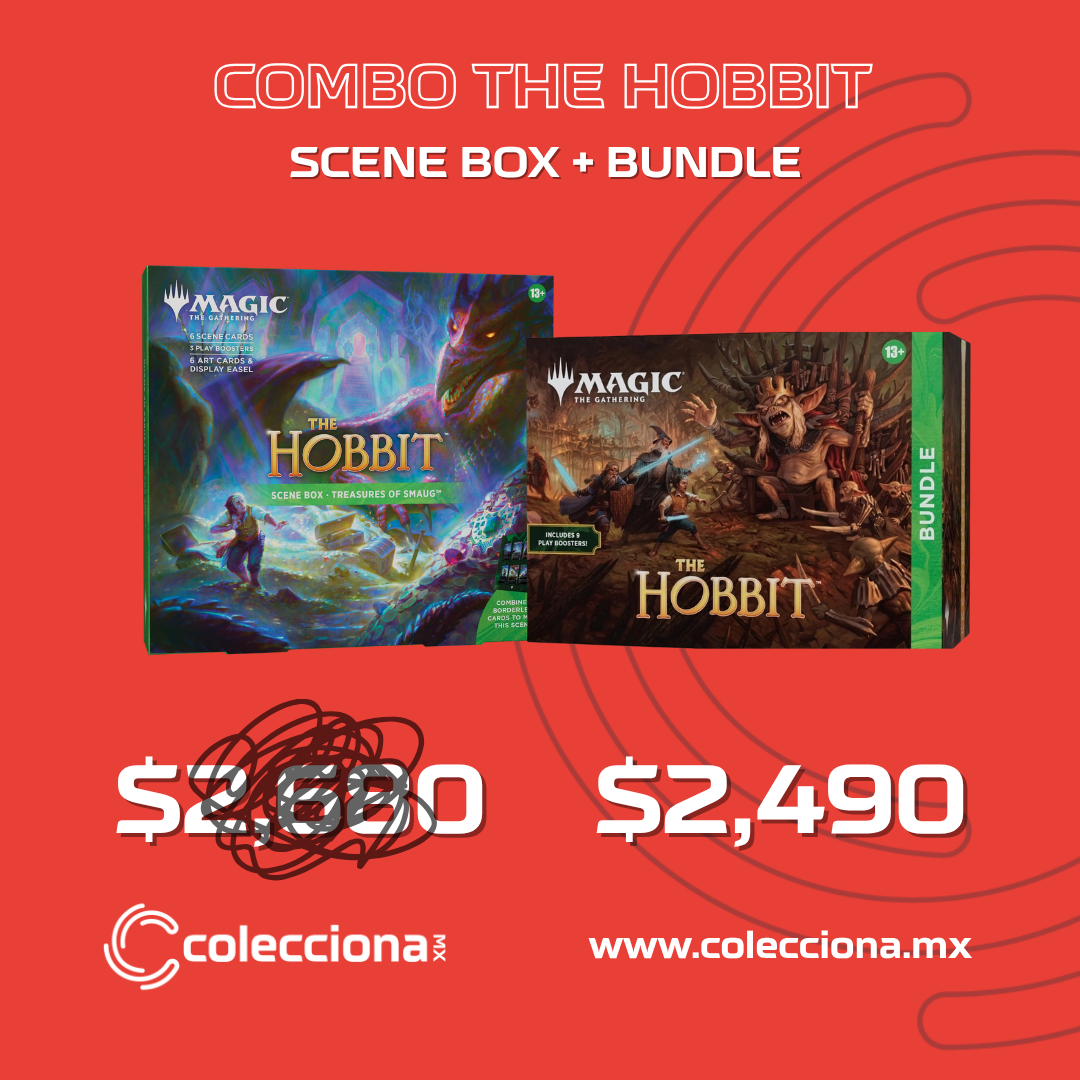 Combo MTG The Hobbit - Scene Box + Bundle