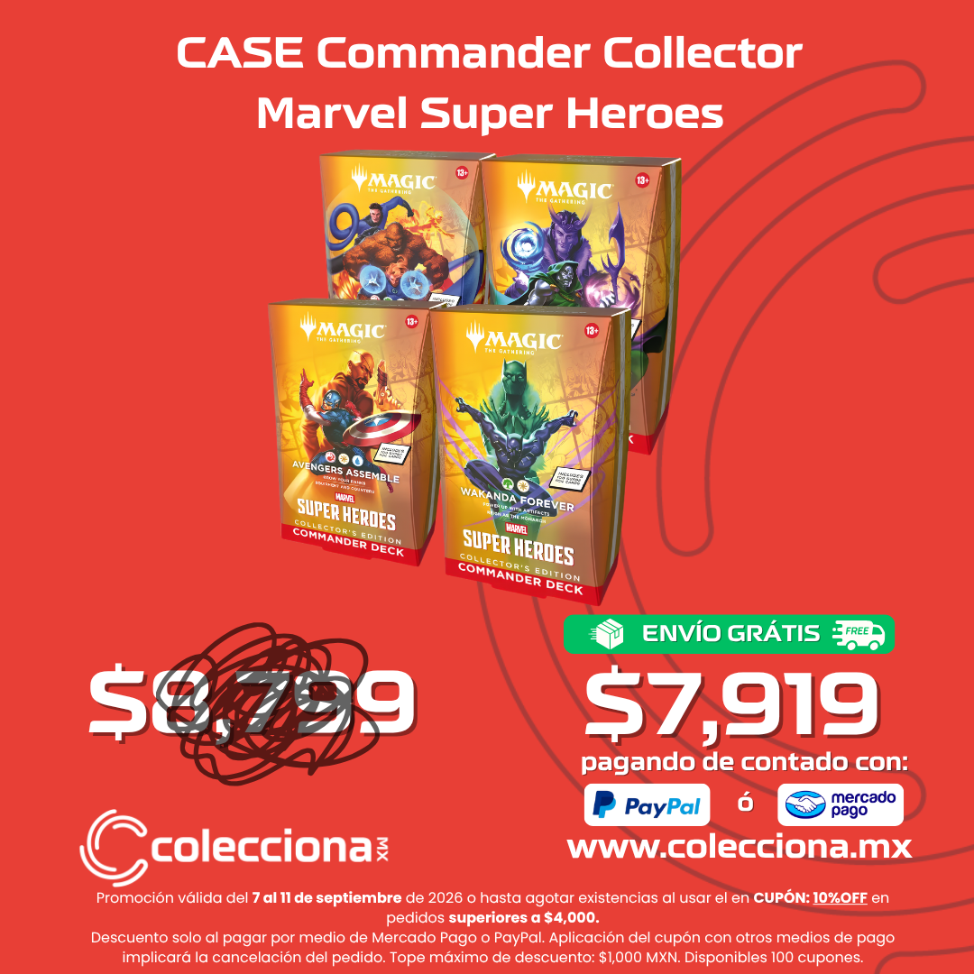 Magic The Gathering: Marvel Super Heroes - Commander Deck Set Collector's Edition - Inglés