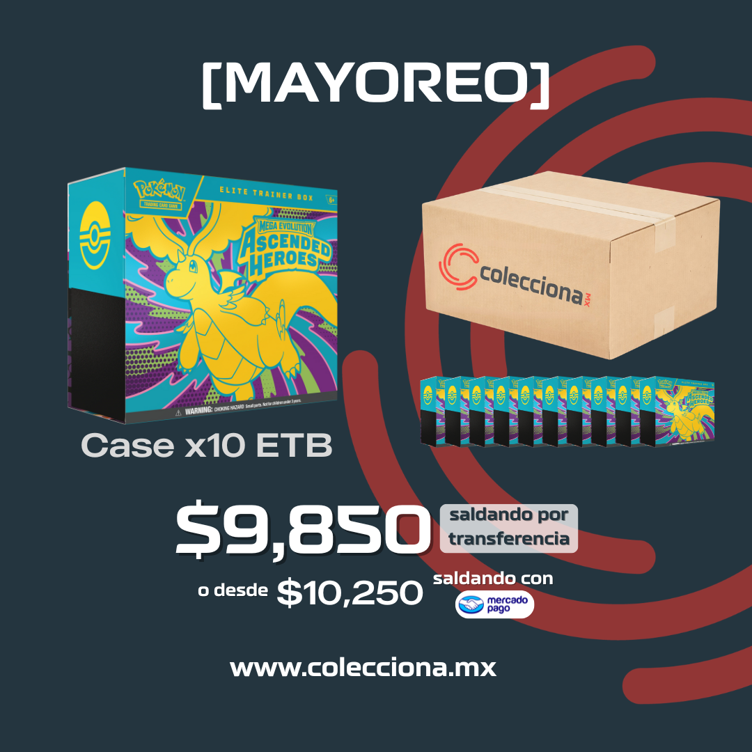 (MAYOREO) Case ETB Ascended Heroes (x10 ETB)