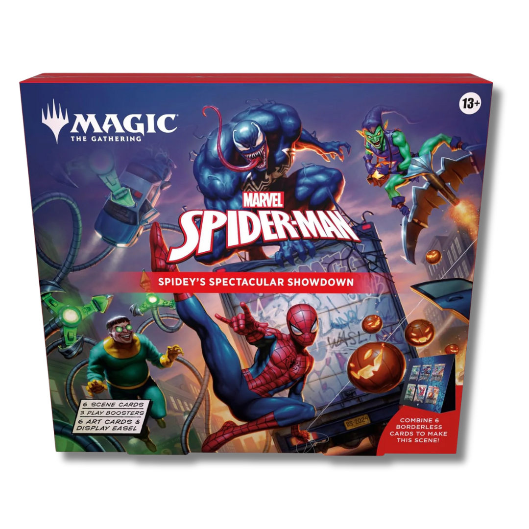 Magic The Gathering: Marvel Spider-Man - Scene Box - Inglés