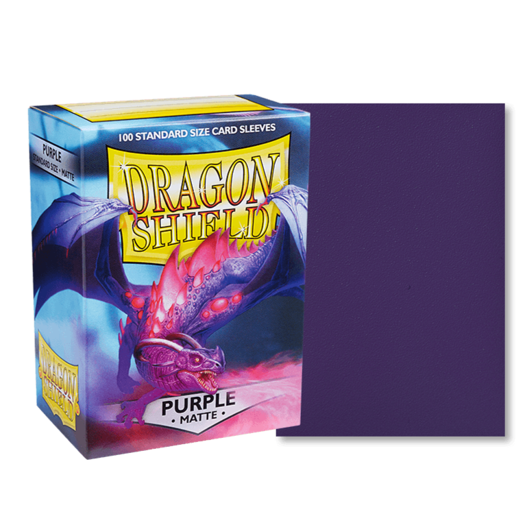 Mica Standard Matte - Dragon Shield - Purple