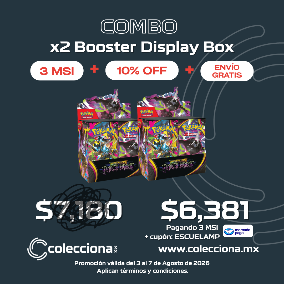 COMBO x2 Pitch Black - Booster Display - Inglés