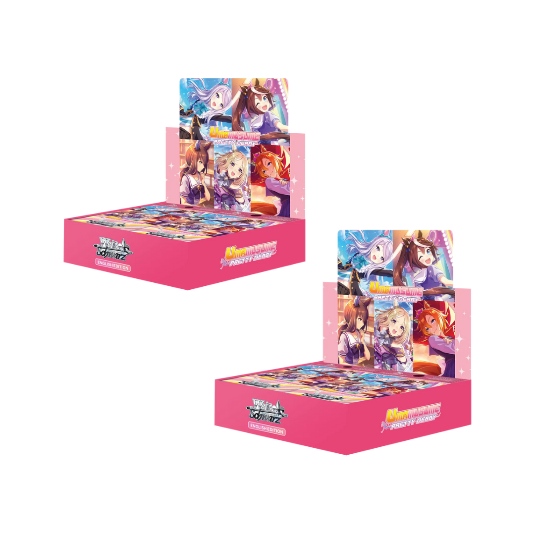 COMBO x2 Weiss Schwarz - Umamusume Pretty Derby TCG - Booster Display - Inglés