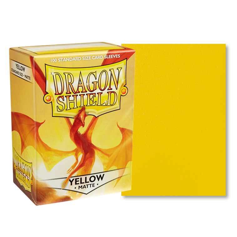 Mica Standard Matte - Dragon Shield - Yellow