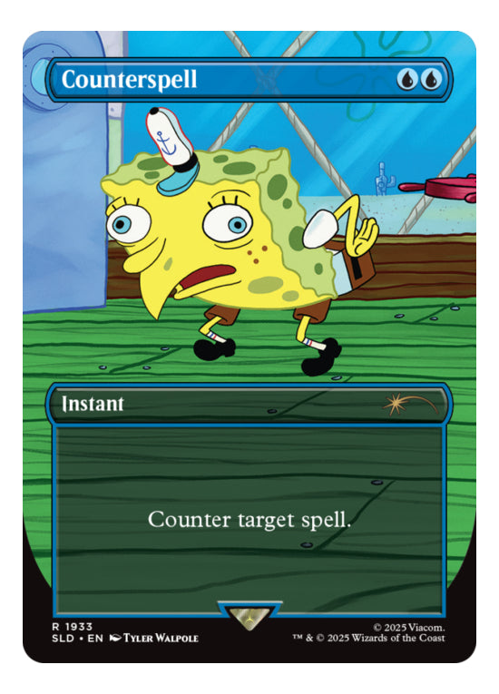 Mtg: Secret Lair - Bob Esponja - Internet Sensation - Inglés