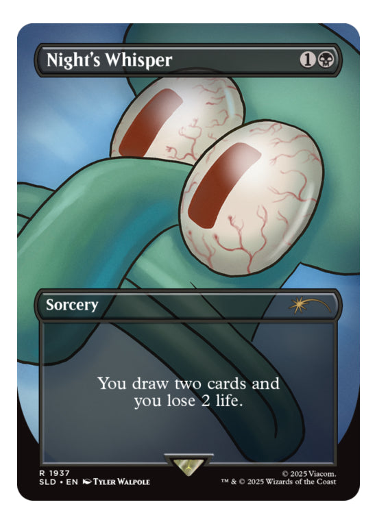 Mtg: Secret Lair - Bob Esponja - Internet Sensation - Inglés