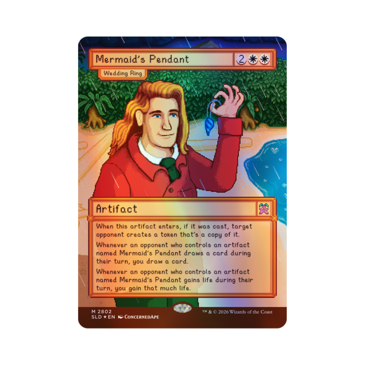 MTG Secret Lair - Stardew Valley - Welcome to Stardew Valley - Foil