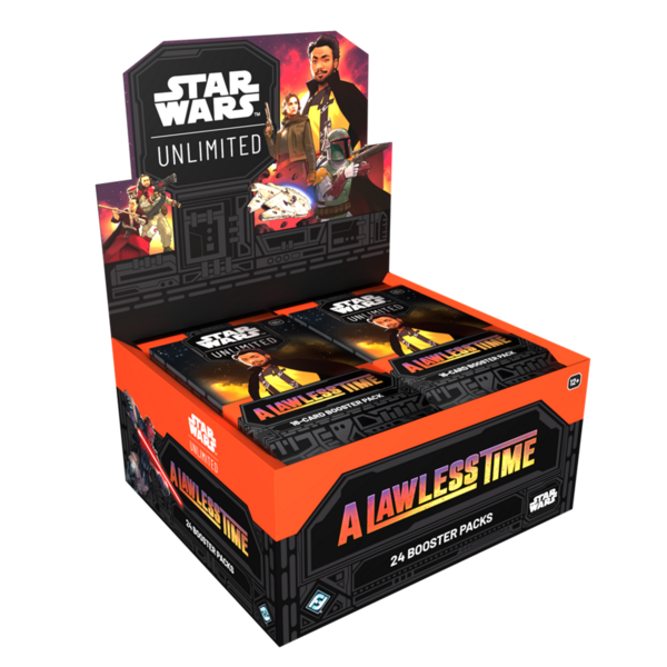 (VENTA ANTICIPADA) Star Wars Unlimited - A Lawless Time - Booster Display c/24 packs