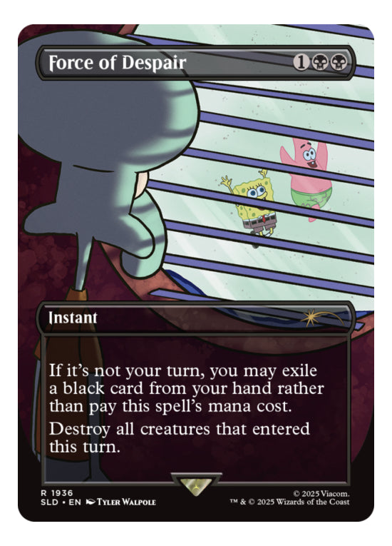 Mtg: Secret Lair - Bob Esponja - Internet Sensation - Inglés