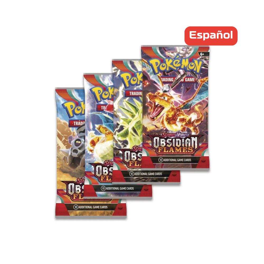 Pokémon TCG - Obisidan Flames - Booster Display - Español