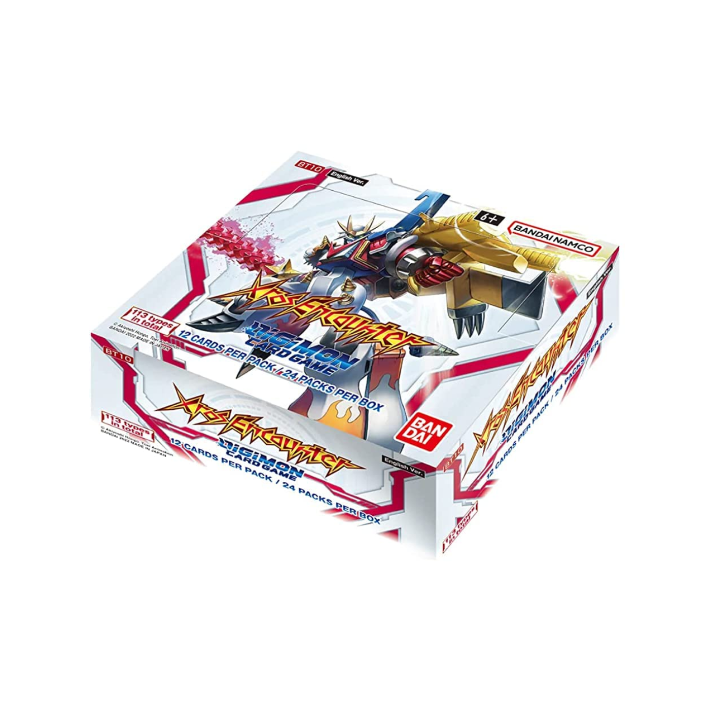 bt10 booster box Digimon TCG - Xros Encounter [BT10] - Expansion Set:Paradox Rift - Single Pack * Please note that Best Dragon Link Deck Board Game Supplies
