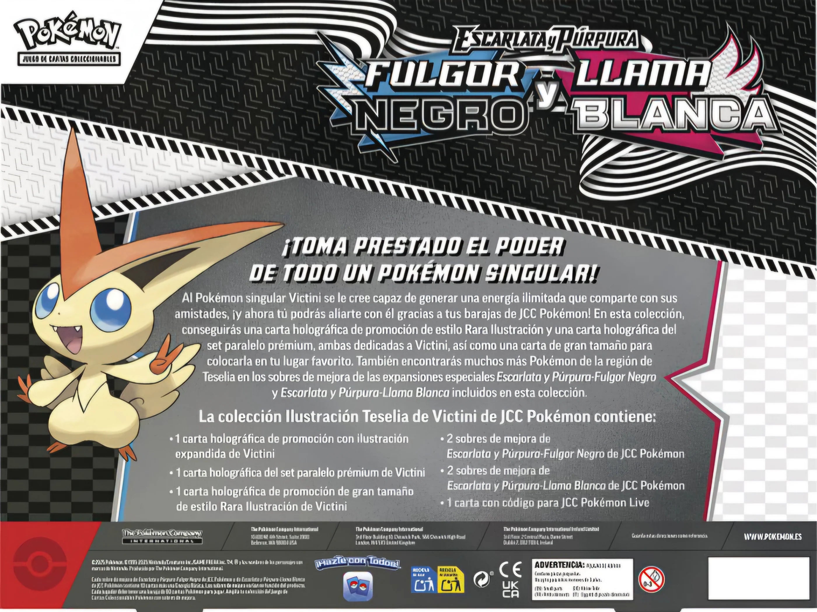 Pokémon TCG: Unova - Illustration Collection Victini Español
