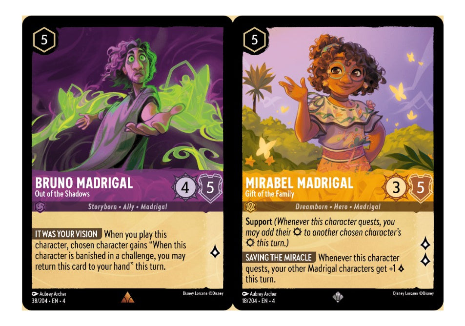 Lorcana Disney Tcg Starter Deck Ursula Returns Bruno Maribel Ursulas Returns Inglés