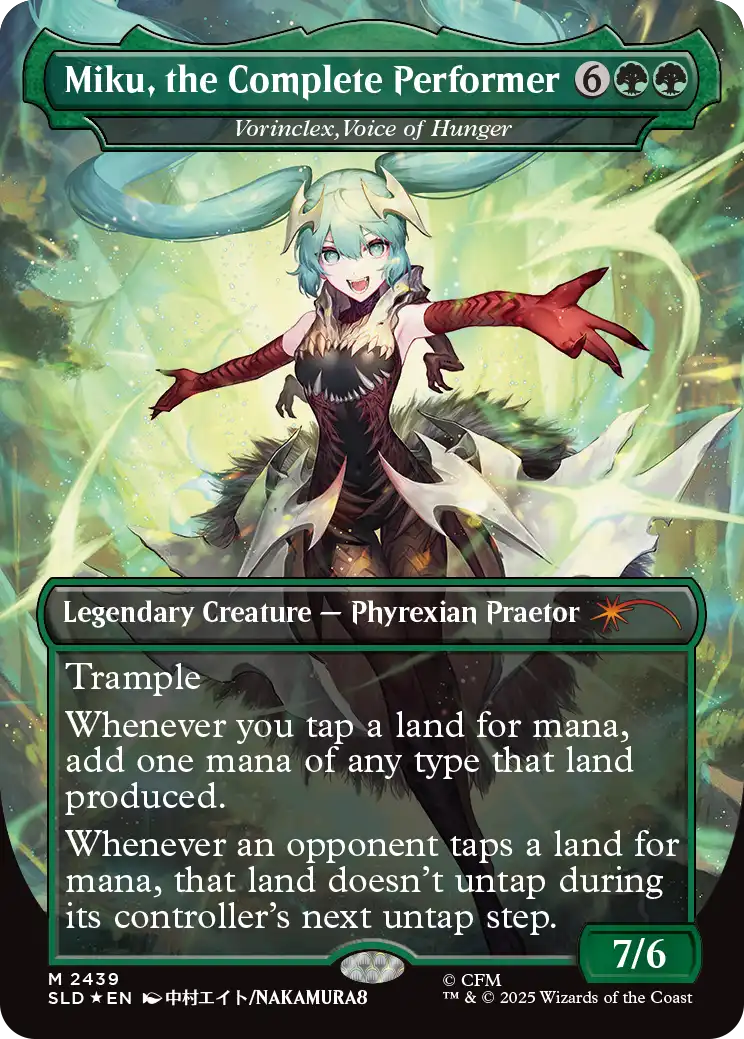 (PREVENTA) MTG Secret Lair - Hatsune Miku - Commander Deck - Inglés (LEER DESCRIPCIÓN)