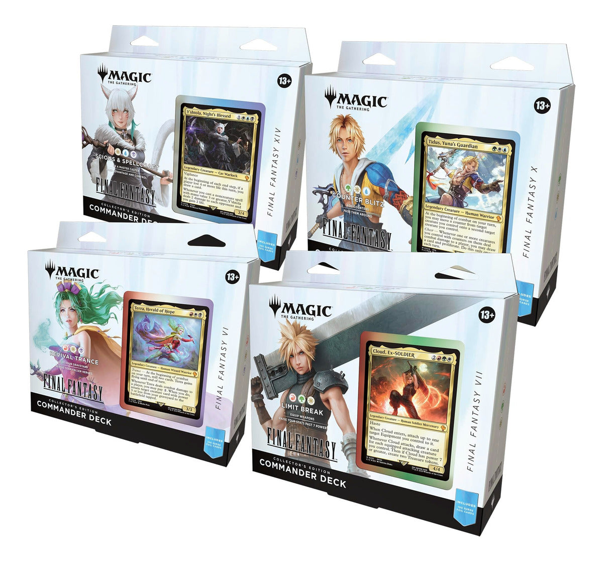 Magic The Gathering - Final Fantasy Commander Collectors Set Final Fantasy Inglés