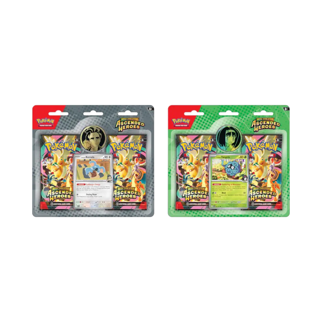 Pokémon TCG - Ascended Heroes - 2 Pack Collection PAR (Larry & Erika)