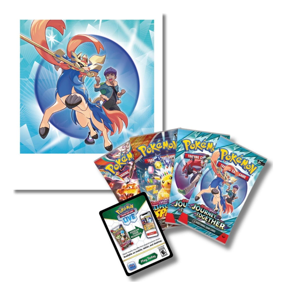 Pokemon Tcg: Hop's Zacian Ex Box - Inglés