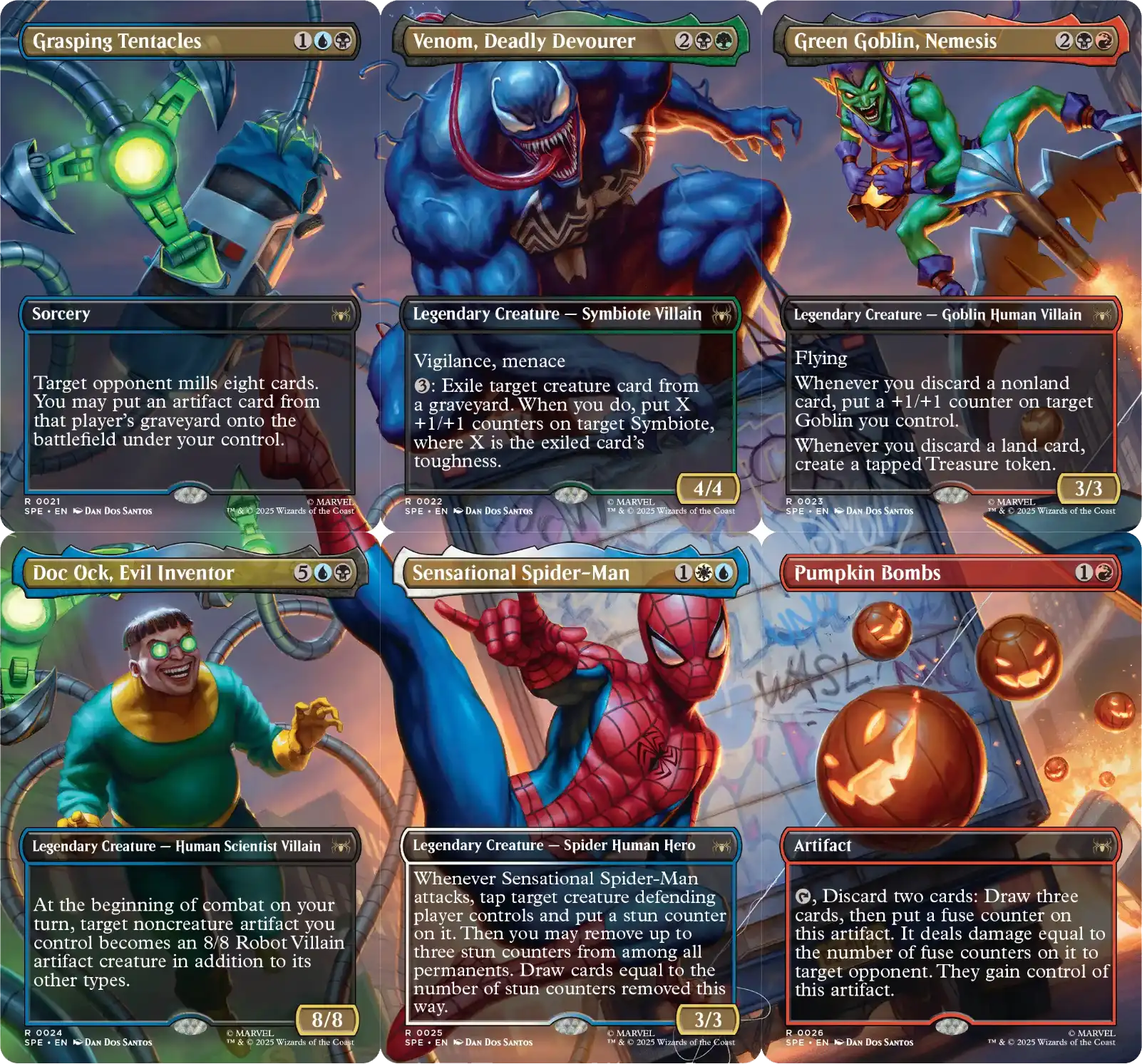 Magic The Gathering: Marvel Spider-Man - Scene Box - Inglés