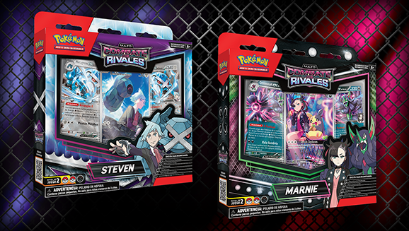 Pokémon Tcg - Rival Battle Deck Par: Marnie + Steven Español
