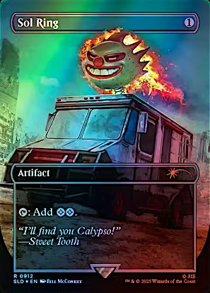 MTG Secret Lair - Playstation: Sol Ring