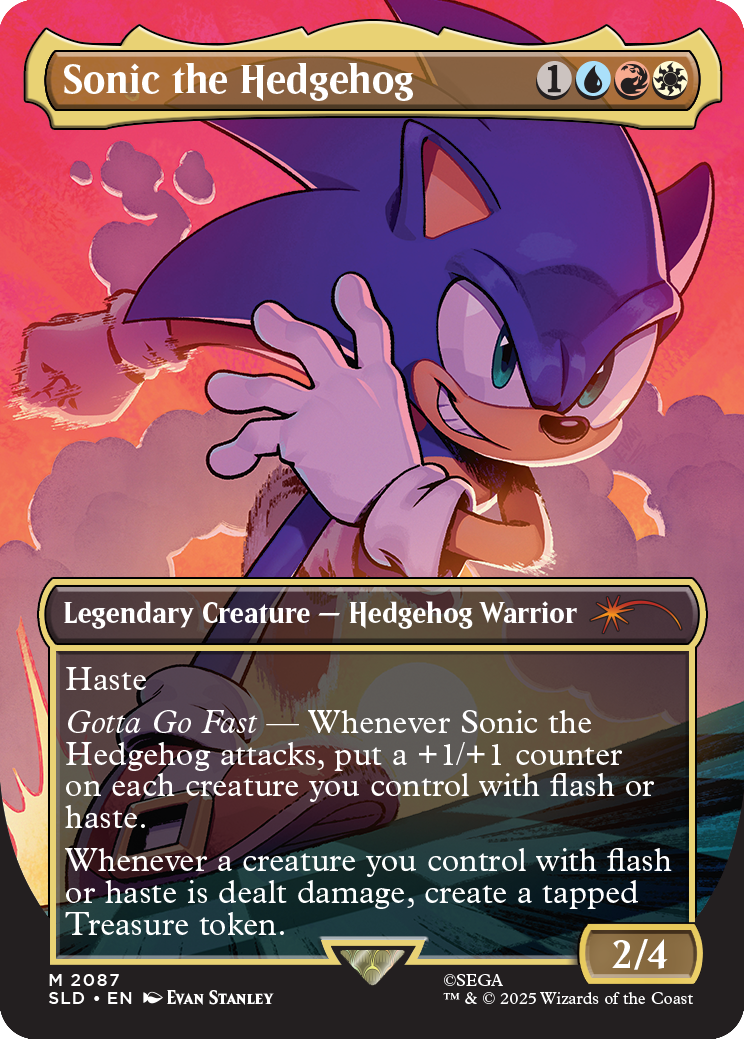 Magic The Gathering: Secret Lair x Sonic - Friends & Foes - Ingles