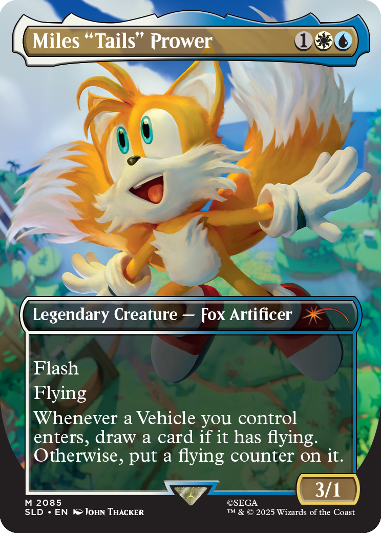 Magic The Gathering: Secret Lair x Sonic - Friends & Foes - Ingles