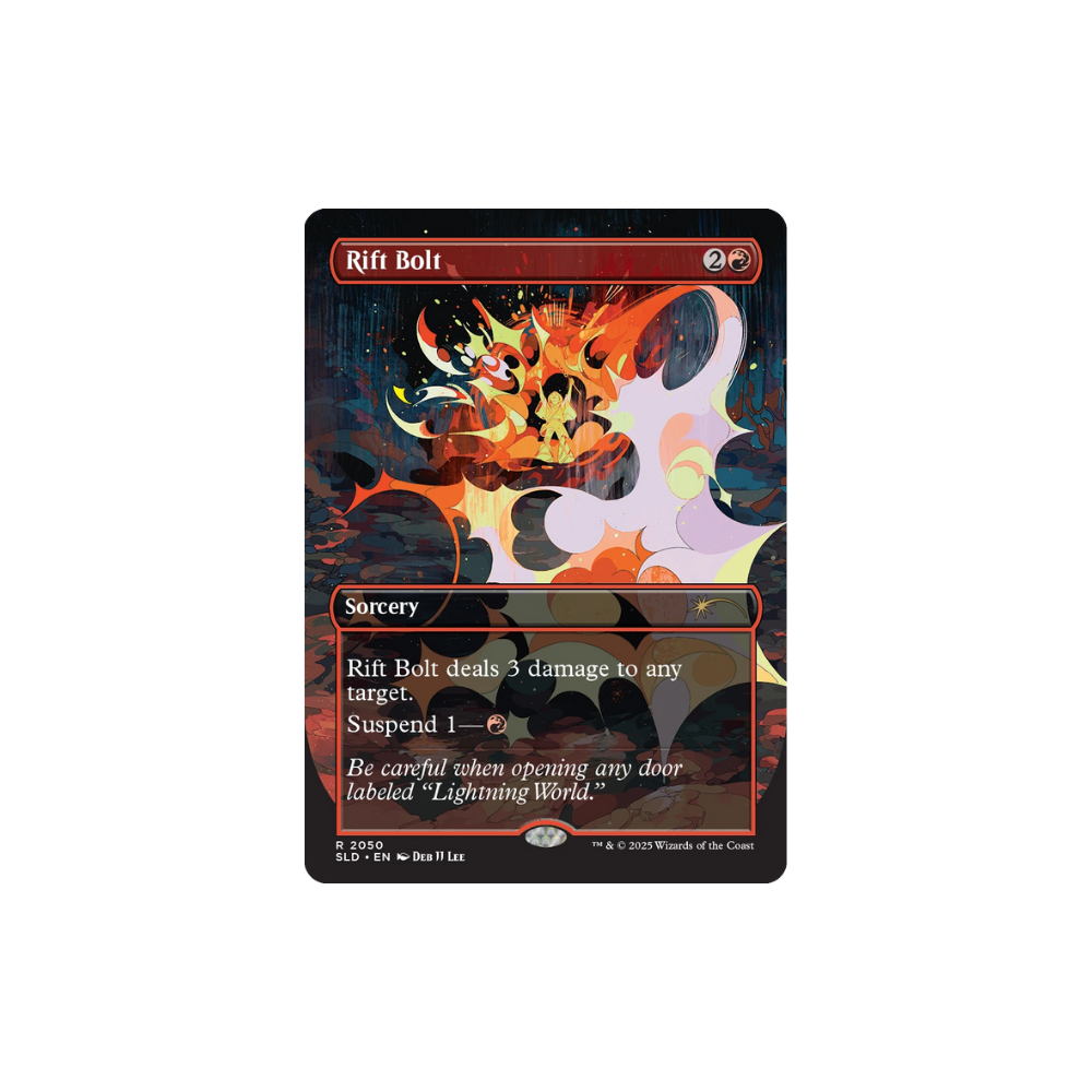 MTG Secret Lair EVERYTHING IS ON FIRE magic tcg