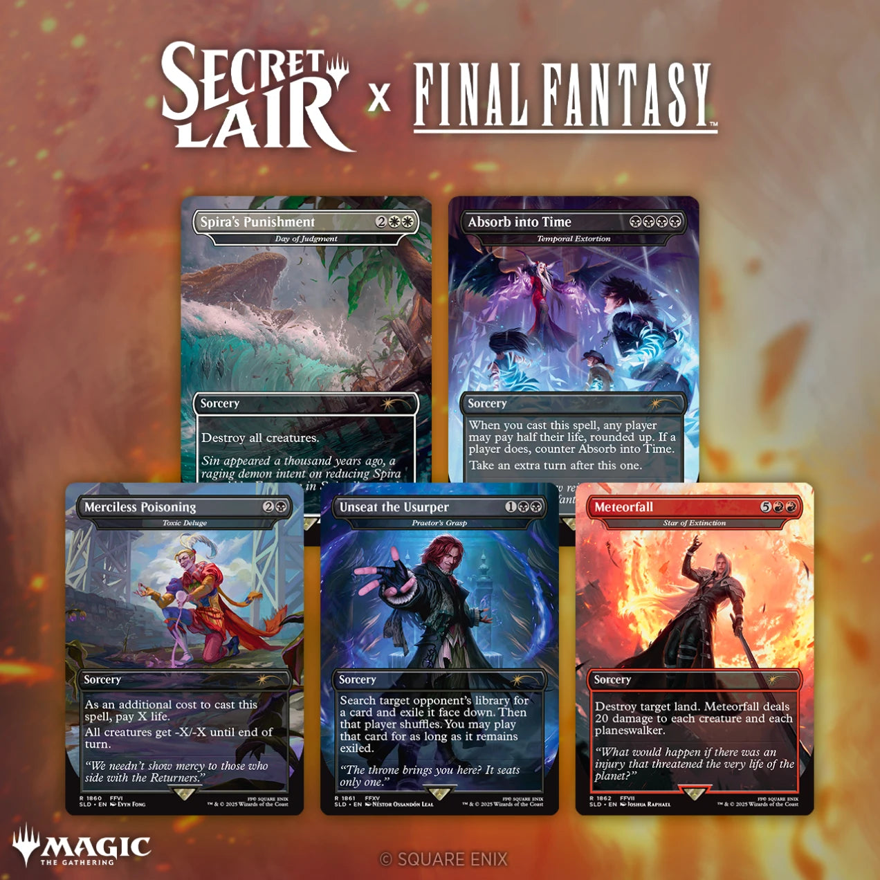 マジック：ザ・ギャザリング Secret Lair x FINAL FANTASY: Game Over MTG Secret Lair x FF Game Over 日本語版 Secret Lair x FINAL